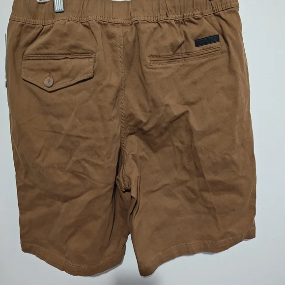 Men's Athletic WT02 Shorts in Brown - Picture 2 of 3